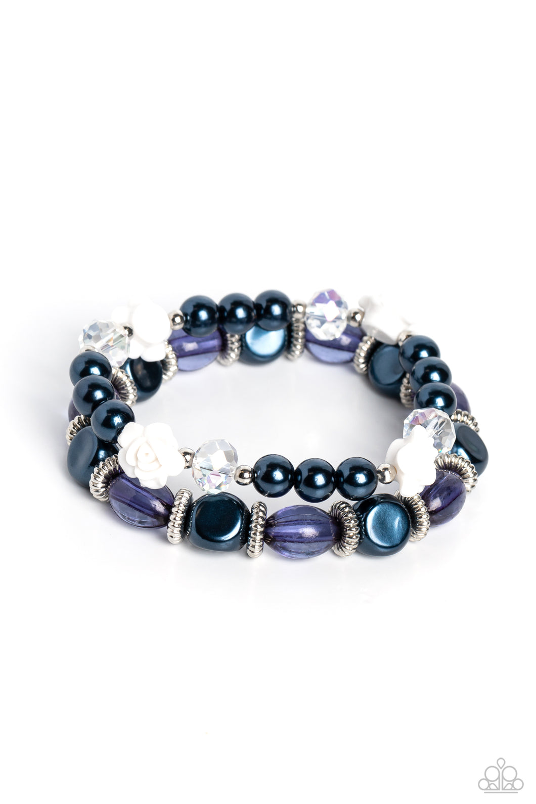 Who ROSE There? - Blue Paparazzi Bracelet