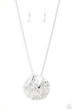 Load image into Gallery viewer, Lush Lattice - White Paparazzi Necklace
