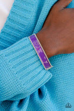 Load image into Gallery viewer, PAPARAZZI &quot;VINTAGE VIVACE&quot; PURPLE FASHION FIX BRACELET December 2022
