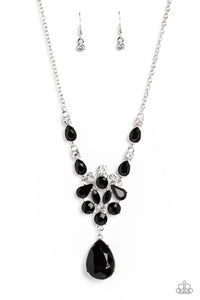 TWINKLE of an Eye - Black Paprazzi Necklace