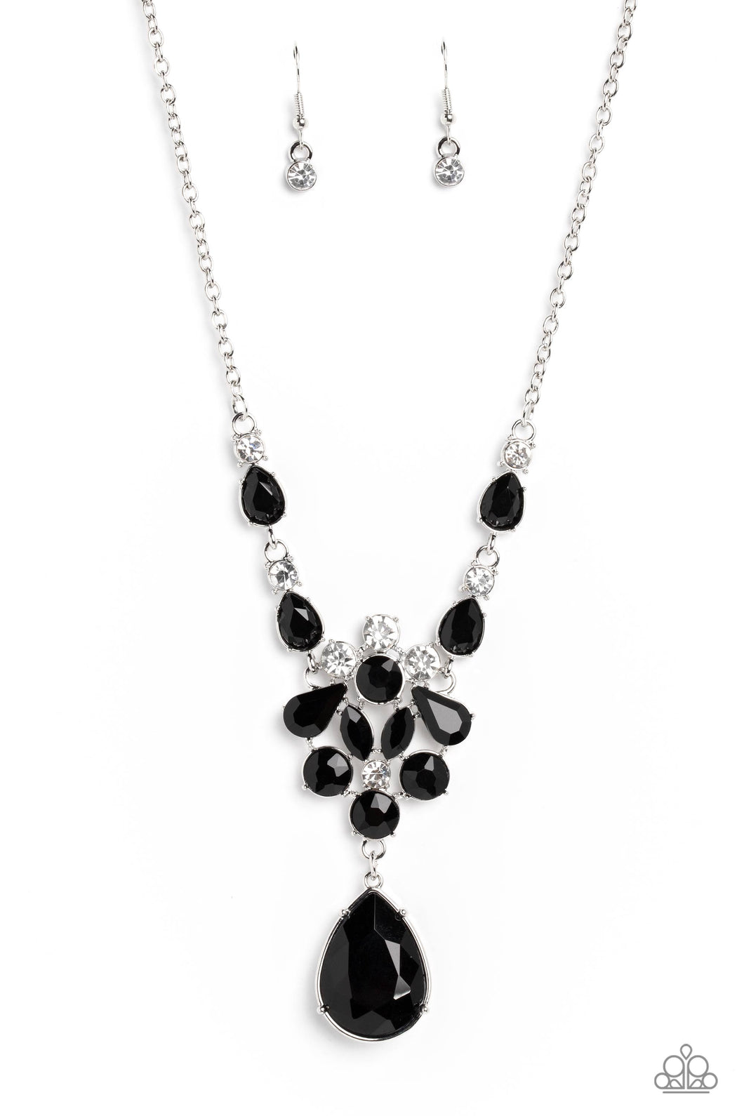 TWINKLE of an Eye - Black Paprazzi Necklace