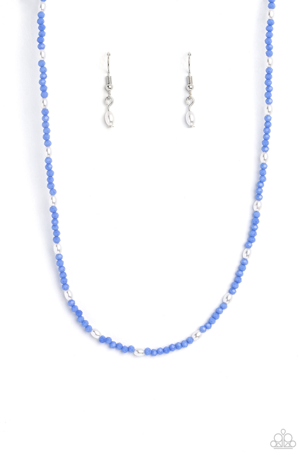 Beaded Blitz - Blue Paparazzi Necklace