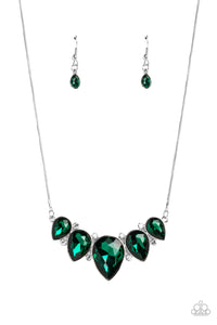 Regally Refined - Green Paparazzi Necklace