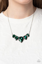Load image into Gallery viewer, Regally Refined - Green Paparazzi Necklace
