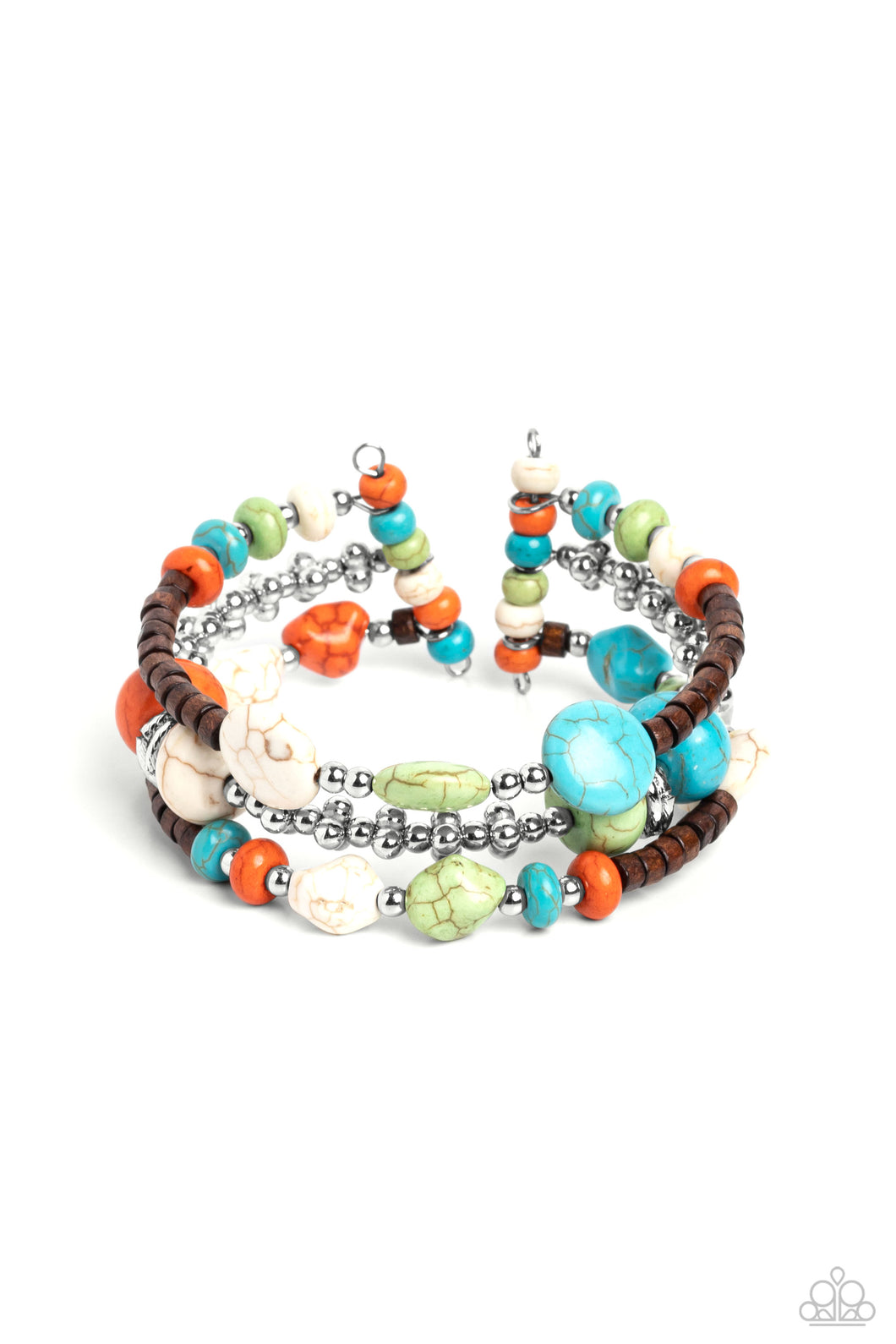 Operation Outdoors - Multi Paparazzi Bracelet