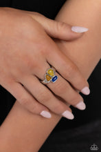 Load image into Gallery viewer, Geometry Test - Yellow Paparazzi Ring
