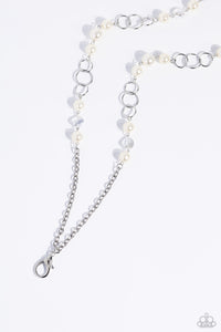 Modest Makeover - White Paparazzi Necklace