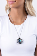 Load image into Gallery viewer, Flowering Fantasy - Blue Necklace Paparazzi
