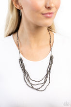 Load image into Gallery viewer, Candescent Cascade - Silver Necklace
