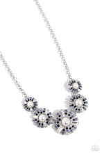 Load image into Gallery viewer, Gatsby Gallery Necklace &amp; Gifted Gatsby Bracelet Set - Blue
