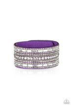 Load image into Gallery viewer, Rebel Radiance - Purple - Wrap Snap Bracelet - Barbara Towles Masterson&#39;s Store
