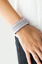 Load image into Gallery viewer, Rebel Radiance - Purple - Wrap Snap Bracelet - Barbara Towles Masterson&#39;s Store

