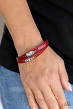 Load image into Gallery viewer, Tahoe Tourist - Red Paparazzi Bracelet Convention 2021 - Barbara Towles Masterson&#39;s Store
