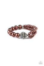 Load image into Gallery viewer, Vintage Collision - Brown Paparazzi Bracelet
