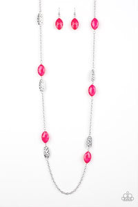 Beachfront Beauty - Pink - Necklace - Barbara Towles Masterson's Store