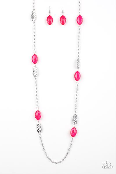 Beachfront Beauty - Pink - Necklace - Barbara Towles Masterson's Store