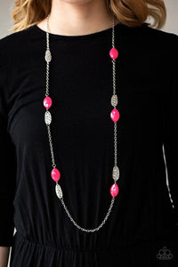 Beachfront Beauty - Pink - Necklace - Barbara Towles Masterson's Store