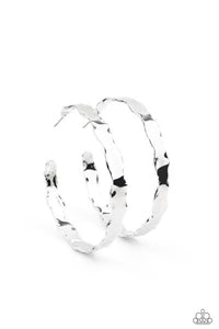 Exhilarated Edge - Silver Earrings - Barbara Towles Masterson's Store