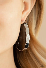 Load image into Gallery viewer, Exhilarated Edge - Silver Earrings - Barbara Towles Masterson&#39;s Store
