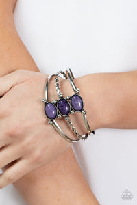Extra Earthy - Purple Bracelet - Barbara Towles Masterson's Store