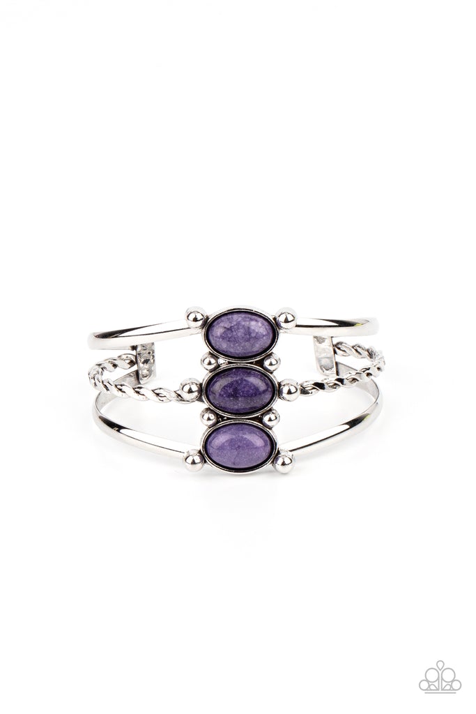 Extra Earthy - Purple Bracelet - Barbara Towles Masterson's Store