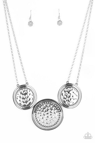 GLADIATOR GLAM SILVER NECKLACE - Barbara Towles Masterson's Store