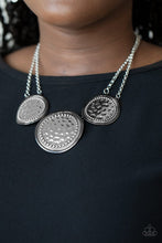 Load image into Gallery viewer, GLADIATOR GLAM SILVER NECKLACE - Barbara Towles Masterson&#39;s Store

