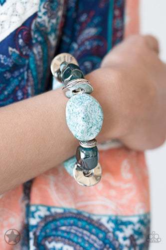 Glaze of Glory Bracelet-Blue - Barbara Towles Masterson's Store