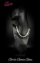 Girl's Gotta Glow - White Necklace - Barbara Towles Masterson's Store