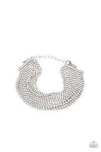 I Woke Up Like This White Bracelet - Life of the Party June 2021