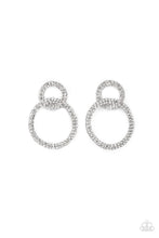 Load image into Gallery viewer, Intensely Icy - Silver Earrings Life of the Party December 2021 - Barbara Towles Masterson&#39;s Store
