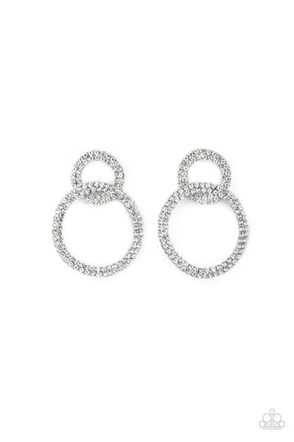 Intensely Icy - Silver Earrings Life of the Party December 2021 - Barbara Towles Masterson's Store