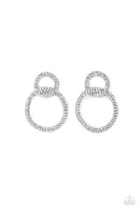 Intensely Icy - Silver Earrings Life of the Party December 2021 - Barbara Towles Masterson's Store