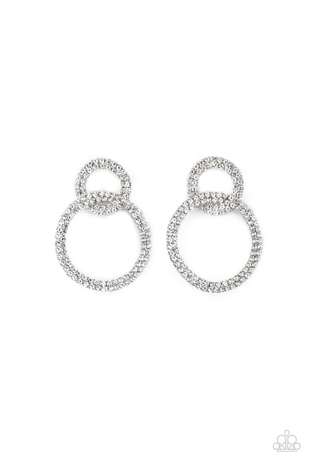 Intensely Icy - Silver Earrings Life of the Party December 2021 - Barbara Towles Masterson's Store