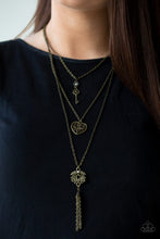 Load image into Gallery viewer, Love Opens All Doors - Brass - Barbara Towles Masterson&#39;s Store
