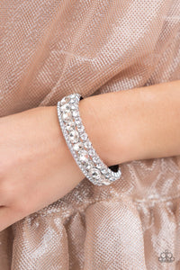 Mega Megawatt - White Bracelet - Barbara Towles Masterson's Store