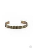 Mind Games Brass Bracelet - Barbara Towles Masterson's Store