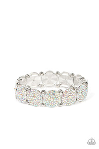 Palace Intrigue - White Bracelet - Barbara Towles Masterson's Store