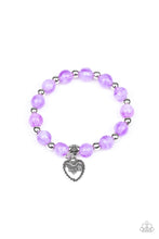 Load image into Gallery viewer, Starlet Shimmer Silver Heart Charm Beaded Bracelets - Barbara Towles Masterson&#39;s Store
