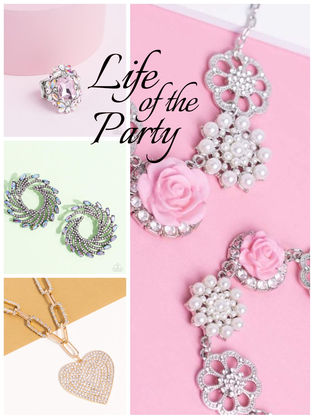 Life of the Party - 5pc - April 2023 ( Gold Heart Not Available)