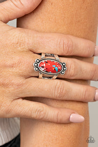Psychedelic Deserts - Red - Barbara Towles Masterson's Store