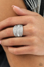 Load image into Gallery viewer, Red Carpet Redux - White Ring Life of the Party January 2022 - Barbara Towles Masterson&#39;s Store

