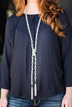 Load image into Gallery viewer, SCARFed for Attention Necklace Set-Gunmetal - Barbara Towles Masterson&#39;s Store
