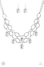 Load image into Gallery viewer, Show-Stopping Shimmer Necklace Set-White - Barbara Towles Masterson&#39;s Store
