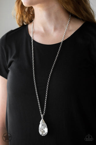 Spellbinding Sparkle White Necklace Set - Barbara Towles Masterson's Store