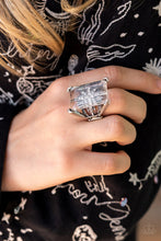 Load image into Gallery viewer, Starry Serenity - white - Paparazzi ring July 2022
