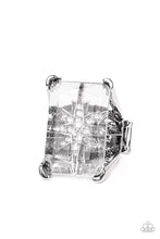 Load image into Gallery viewer, Starry Serenity - white - Paparazzi ring July 2022
