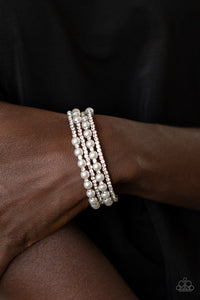Starry Strut - white - bracelet - Barbara Towles Masterson's Store