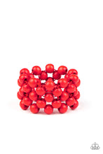 Load image into Gallery viewer, Tiki Tropicana - Red - Barbara Towles Masterson&#39;s Store
