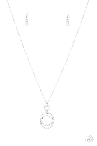 Timeless Trio - white - necklace - Barbara Towles Masterson's Store